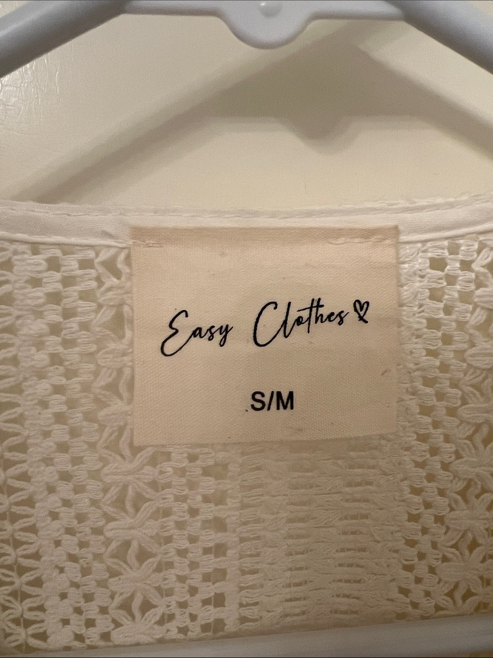Eve Oliver Cream Open-Knit V-Neck Sweater - Picture 2 of 4